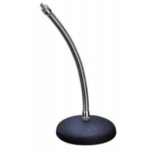 Short mic stand with Round Bass