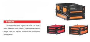 Flight Case CDJ1000/2000/3000